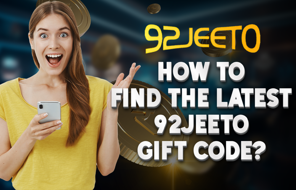 A picture of a surprised woman holding a cellphone, showing how to find the 92Jeeto gift code today Pakistan.