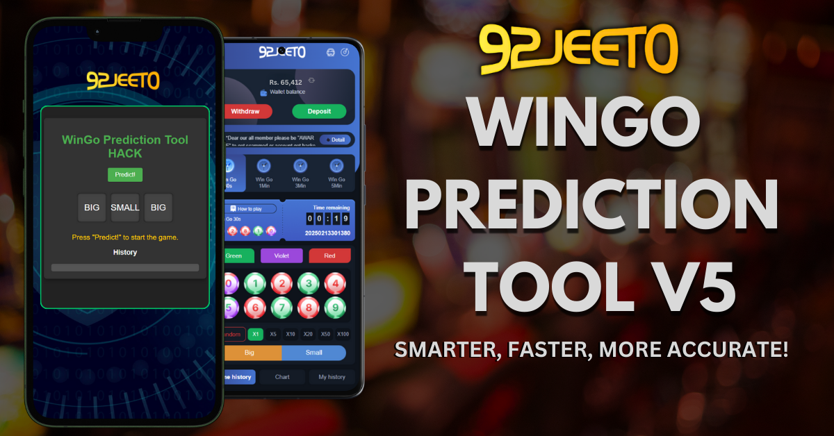 92jeeto FREE WINGO PREDICTION TOOL V5