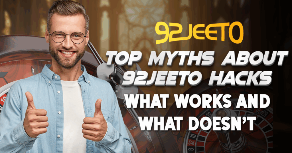 This image are showing a happy man - Top Myths About 92Jeeto Hacks – What Works and What Doesn’t