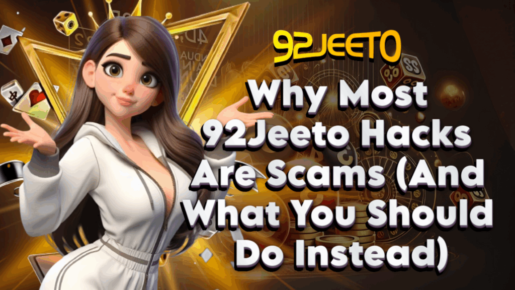 Why Most 92Jeeto Hacks Are Scams And What You Should Do Instead